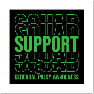 Cerebral Palsy Awareness Cerebral Palsy Support Squad Posters and Art